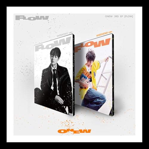 SHINEE ONEW FLOW 4th Mini Album (WEEKDAY / WEEKEND - Random Ver. + Gift Card) K-POP SEALED