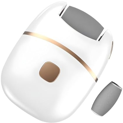 Amoladora de pies eléctrica de 2 velocidades | Escofina eléctrica para pies, eléctrica para pies, removedor de callos, removedor de piel muerta para hombres y mujeres, depurador de pasteles