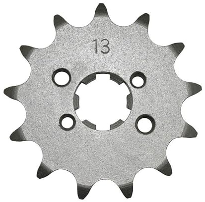 cyclingcolors pignone trasmissione catena moto ciclomotore compatibile con derbi senda 420 13 denti