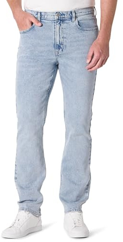 Amazon Essentials Jean Coupe Droite Cintrée à Faible Élasticité Homme