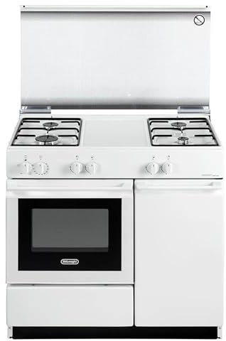 SEW8540NEDM - Cucina a gas con forno elettrico, n° 4 fuochi, Colore Bianco, Classe energetica A