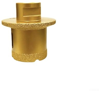 Oniissy Thread Core Drill Bit Diamond Hole Cutter For Porcelain Tile Marble Glass Sink Installation With Depth Control(40mm)