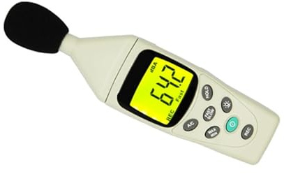 Misuratore di livello sonoro digitale Misuratore di rumore for varie occasioni Misura decibel di rumore
