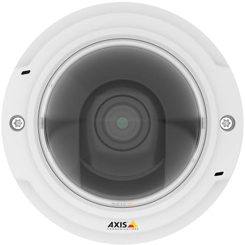 AXIS 01060-001 Dome Network Surveillance Camera, 5.6 W, 48 V, White