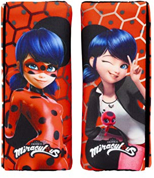 Ladybug 1 Set á 2 coussin ceinture de sécurité enfant ou chaise de marche LADYBUG