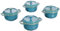 Staub Mini Cocotte Redondo 4 Piezas - 200ml 40508-160-0 Turquesa Antigua