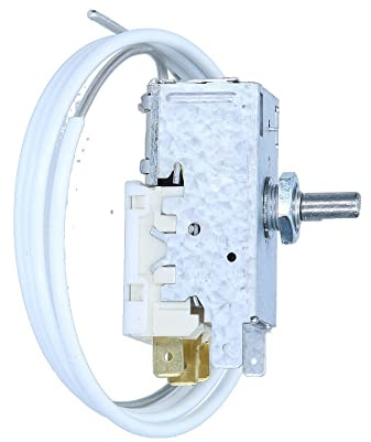 JCSPARES® - Termostato K59L1260FF Frigo Doppia Porta Compatibile Per Frigoriferi Electrolux Aeg ed Ulteriori