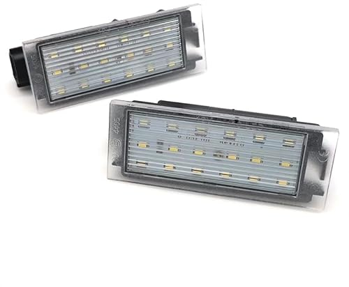 Lampen License Plate Light Für DACIA Logan Pick-Up 2008–2012 Nummernschildbeleuchtung, Lampenbaugruppe