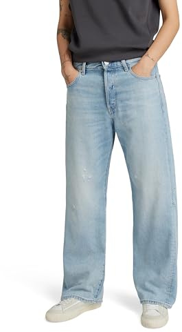 G-Star Femme Jean Bowey 3D Boyfriend Ankle, Bleu (sun faded mirage blue D24329-D436-G316), 32W / 34L