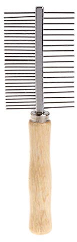 Pet Grooming Brush Dog For Hair Remover Comb Easily Removes Shedding Mats Undercoat Dirt