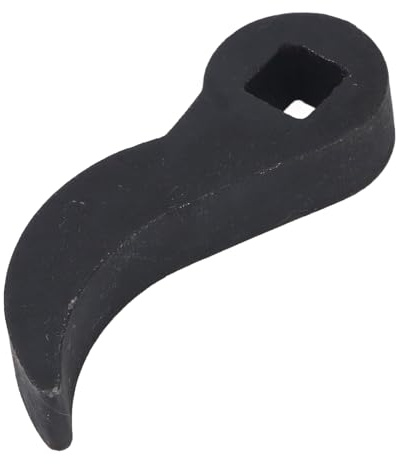 Oceanside Crowbar Adapter Head Tool, Heavy Duty Alloy Steel Pry Bar Wrench Adapter Head, Universal 3/8In Wrench Adaptor Head for Car Repairing, Tight Spaces