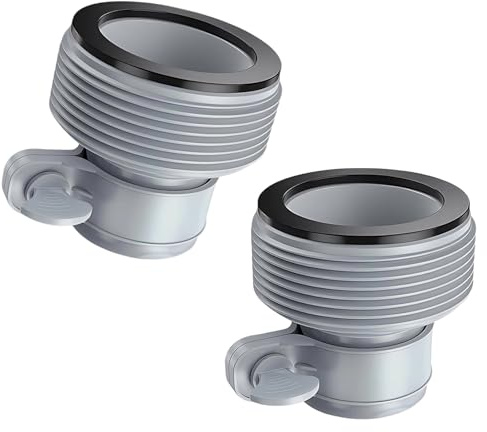 LQTSLFM Conector de Manguera de Piscina B, 2 Piezas Adaptador Manguera Piscina, Adaptador B para Bomba de Filtro, para Above-Ground Pool Accessories