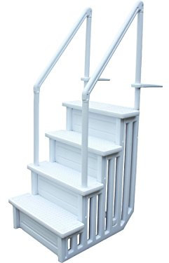 Escalier Simple pour Piscine en Plastique