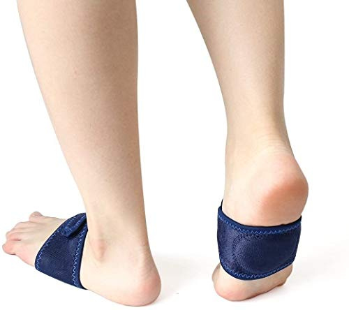 Pedimend™ 4 par gelbågsskydd | Plantar Fasciit terapi hålfotsstöd silikon | platta fötter ortotik | fallna bågar innersulor | för män och kvinnor | för löpning promenader kirurgi återhämtning