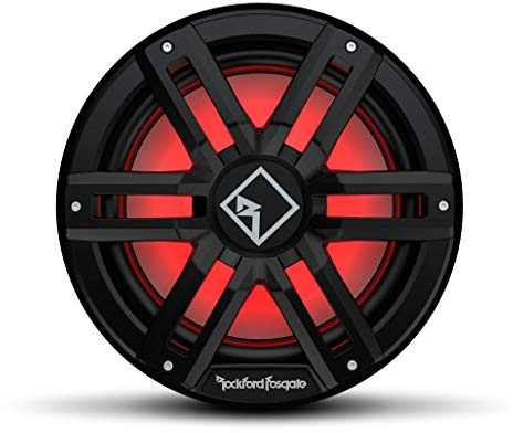 Rockford Fosgate Color Optix M2D4-12IB Caisson de basses passif 30 cm avec 1600 W (RMS : 400 W) - noir