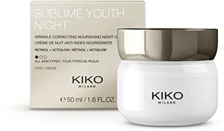 KIKO Milano Sublime Youth Night | Crema Notte Anti Rughe Nutriente Con Retinolo