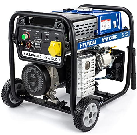 Hyundai 3.2kW / 4kVa Petrol Welder Generator, 120 Amp DC Welder with 3 Year Warranty