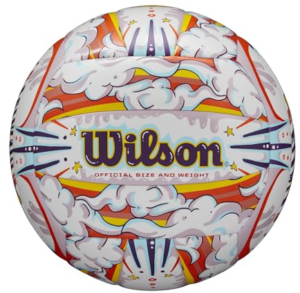 Wilson Volleyball Graffiti Peace, Kunstleder, Offizielle Größe