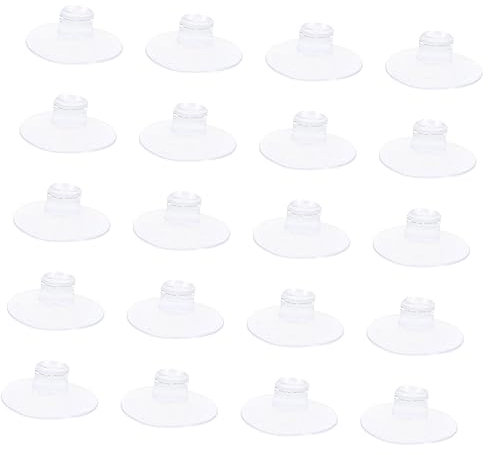 MAGICLULU 40pcs Strong Adhesion Suction Hooks for Cables Xmas String Light Fixer Wall Cable Fixer Suction