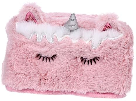 RORPOIR Plüsch Taschentuchbox Einhorn Tissue Halter Weich Cartoon Design Für Auto Zuhause Schlafzimmer