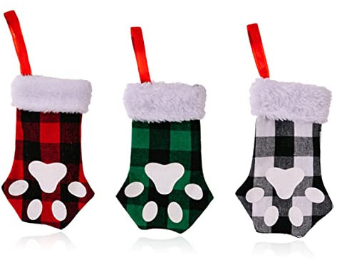 Anneome 3stücke Teiliges Weihnachtsbesteckbeutel Im Katzenkrallen-Design Niedliche Besteckaufbewahrung Für Festliche Tischdekoration Und Für Weihnachtsfeiern Und Feiertage