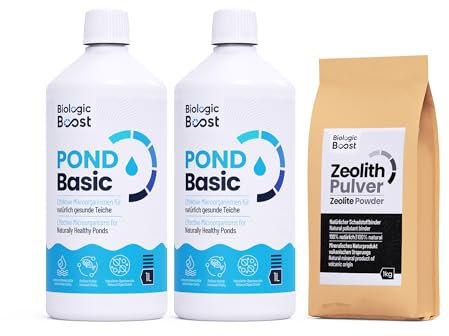 Biologic Boost - Pond Basic Plus (microrganismi efficaci contro le alghe nei laghetti da giardino) (2 litri)