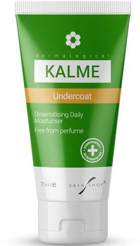 KALME Undercoat – Anti-Redness Primer & Barrier for Sensitive Skin – Lightweight, Fast-Absorbing Protection Against Irritation, Makeup & Flare-Ups (75ml) | Calming primer and barrier base shielding reactive, rosacea-prone skin from make-up, pollution, weather and daily triggers
