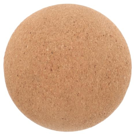 UPKOCH Yoga-faszienball Massageball Aus Kork Yogaball Aus Kork Bälle Cork Stachelige Massage Rückenmassageball Yoga-massageball Schulter Groß Erwachsene Korkwalze Hart Verkehr Yoga-bälle