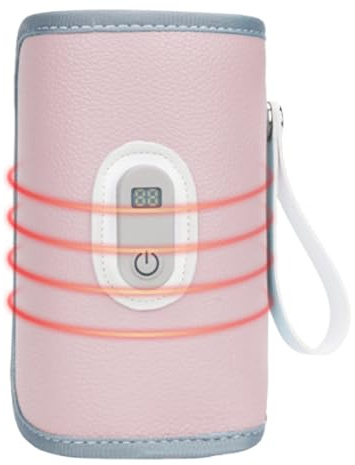 Shaersu Calentador De Biberones Para Leche Materna,Manga Calentadora De Temperatura Constante - Calentador De Leche Materna Con Pantalla Digital,para Niño Niña Mamá Papá Hogar Guardería Viaje Clima