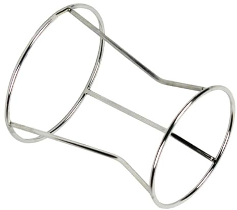 NUOBESTY Stainless Steel Funnel Rack for Baking and Cake Funnel Stand, Reusable Kitchen Dispenser Shelf Accessory for Household Food Preparation