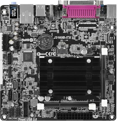 motherboards Fit For ASROCK J3160B-ITX Mini-ITXMotherboard Intel® Quad-Core Processor J3160 DDR3 16GB 1xPCI Express 2.0 D-Sub, HDMI