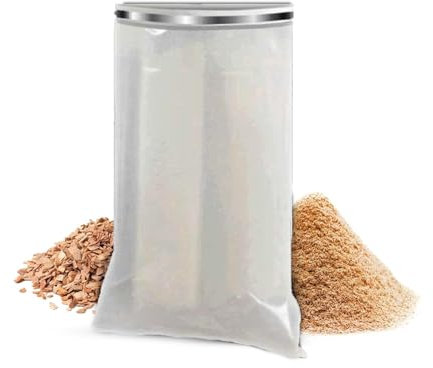 Dust Extractor Sacks - Wood/Dust/Wood Chip Collection - Extra Heavy Duty - 50 Bags per Box (50, 20x34x54)