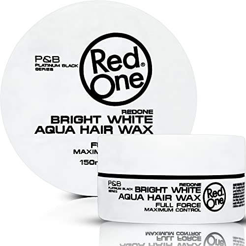 Redone Hair Styling Wax White 150 ml | Ultra Hold | Gel Wax | Peach Scent | Maximum Control | Women & Men Hair Wax | Strong Hold