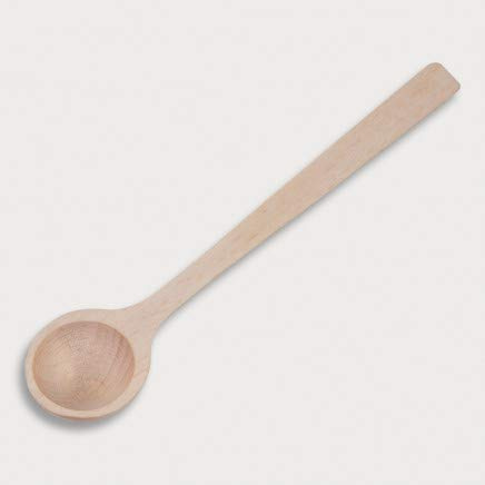 Lot de 10 cuillères doseuses HOFMEISTER® - 15 cm - Solides - En bois de hêtre - Pour mesurer le café