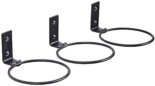 3 Blumentopf-Befestigungsringe, An Der Wand Montierter Blumentopf-Aufbewahrungshalter, An Der Wand Montierte Metallhalterung Mit Schrauben, Zur Befestigung Von Blumentrögen Und Blumentöpfen