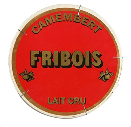 Camembert Cheese, Traditional French Soft Cheese, Artisan & Speciality Cheese, Made From Raw Caw's Milk, Rich, Buttery And Very Creamy, 250g