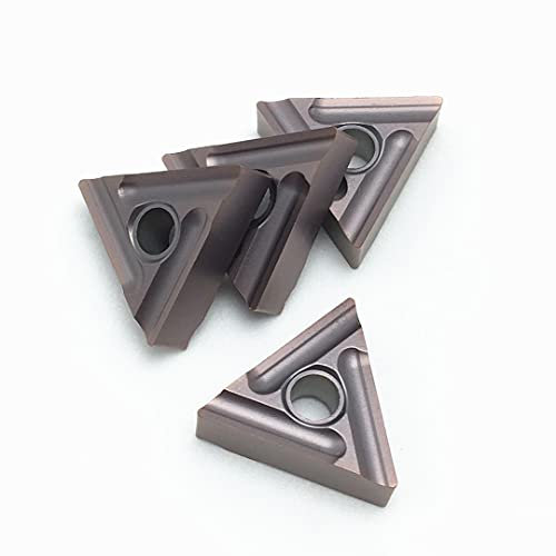 NIDUNO 1set TNMG160404R UE6020 TNMG160404L Carbide Inserts, External Turning Tools, Original CNC Milling Cutters, TNMG 160404R Turning Inser (Color : TNMG160404L US735, Size : 10PCS(1box))