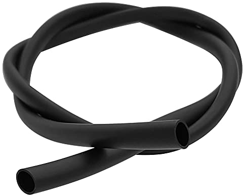 cyclingcolors 3m gaine faisceau électrique noire 6mm x 7mm - 8mm x 9mm - 10mm x 12mm fil voiture auto moto scooter tracteur souple flexible (Diamètre 6mm x 7mm)