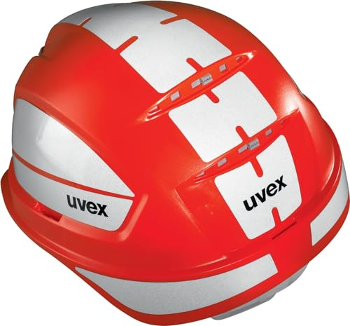 Uvex Schutzhelm pheos Alpine 9773351 rot mit Lüftungen 1 Stück