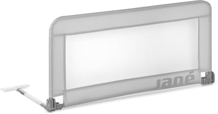 Jané, klappbares Bettgitter, Länge 110 cm, Transporttasche, extra hoch, atmungsaktiv