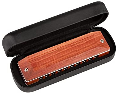 Harmonica Diatonic Harmonica 10 Holes C Harmonica Rosewood Cover Plates Phosphor Bronze Reeds Professional Harmonica