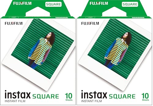 Fujifilm instax Film Square (10v) (Lot de 2)