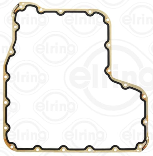 ELRING 707.770 Ölwannendichtung Kompatibel mit JAGUAR XF J05, CC9 1311288 4R8Q6710AB JDE1098 | Kompatibel mit: JAGUAR F-PACE, S-TYPE II, XF I, XF SPORTBRAKE, XF SPORTBRAKE, XJ, XJ