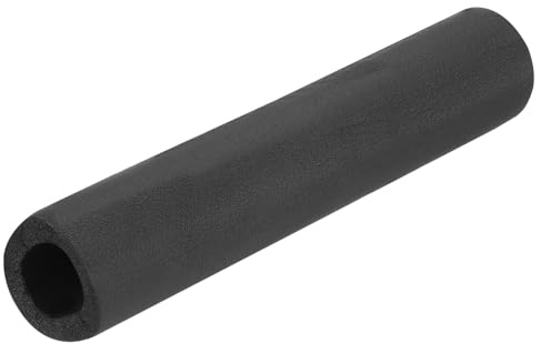 QUARKZMAN 0.25m Rohrisolierung Schaumstoff, Durchmesser 43mm Isolierstärke 15mm Heizungsrohr Verkleidung für Fitnessgeräte, Rohre, Handhaben (Schwarz)