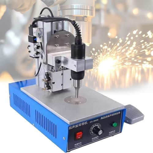 DHMYYXGS Tessuti di Nylon Saldatore a Punti,Versatile Saldatrice a Punti Ad Ultrasuoni 1200w 35khz Saldatrice per Plastica per Saldatura a Punti di Tessuti Non Tessuti,220V