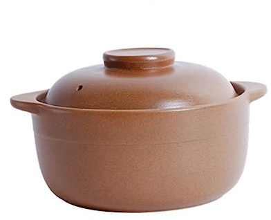 KICHOUSE Casserole Céramique Pour Et Ragoûts Pot De Cuisine Polyvalent Pour Cuisson Au Feu Doux Et Plats Sains