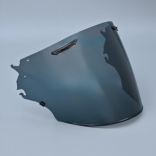 UYTKTN Moto Visière de Casque pour Arai VZ Ram, Verres de Casque de Moto Visière Teintée pour Casque de Moto Accessoires de Remplacement Pare-Brise,D Tea Color