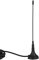 Antenna HD verticale portatile per interni ed esterni, antenna TV per ATSC DVB-T ISDB con base magnetica, TV Video Home Audio