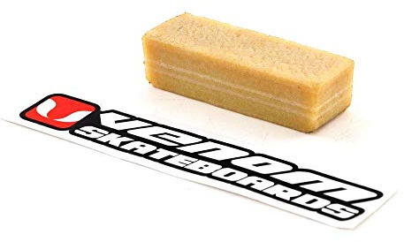 Venom Skateboards Griptape rengörare gummi suddgummi verktyg för rengöring av grepptejp sandpapper på skate brädor tar bort smuts damm för alla standard skateboarddäck, longboards, cruisers, skotrar, surfskridskor