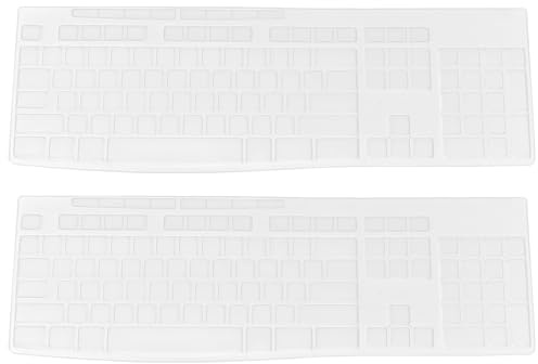 SOLUSTRE Tastatur Schutzfolie Für Mk270 2 Stück wasserdichte Silikon Tastaturabdeckung Staubschutz Für Computer Zubehör
